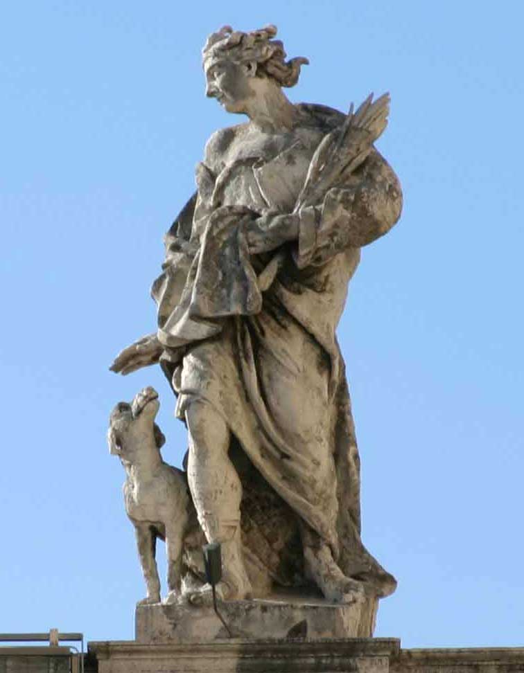 St Vitus Colonnade Saints